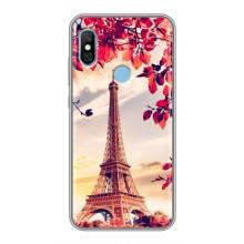 Чехол с Эйфелевой башней на Xiaomi Redmi 6 pro – Paris photo