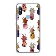 Чехол с изображением  вкусной еды для Xiaomi Redmi 6 pro – Ананасы