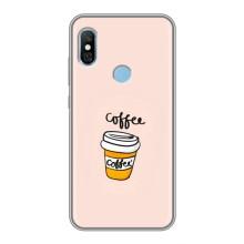 Чехол с изображением  вкусной еды для Xiaomi Redmi 6 pro – Кружка кофе