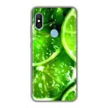 Чехол с изображением  вкусной еды для Xiaomi Redmi 6 pro – Яркий ЛАЙМ