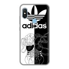 Чохол с стилі "Адідас" для Редмі 6 Про – Adidas шнурки