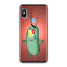 Чохол з картинкою "Одноокий Планктон" на Xiaomi Redmi 6 pro (Стильний Планктон)