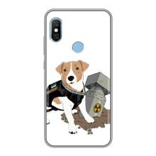 Чехол с принтом Собаки Патрон для Xiaomi Redmi 6 pro – Пёс Патрон с ракетой