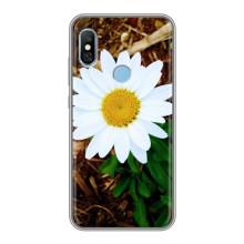 Чехол с ромашками на Xiaomi Redmi 6 pro – Белая ромашка