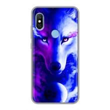 Чехол с Волком на Xiaomi Redmi 6 pro – Арт-Волк