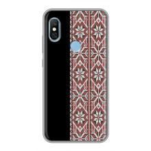 Силіконовый Чохол на Xiaomi Redmi 6 pro з картинкой Вишиванки – Стильна вишиванка