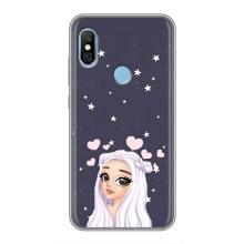 Чохол Стильні дівчата на Xiaomi Redmi 6 pro – Дівчина та серця