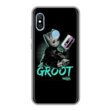 Чохол Супергерої Марвел на Редмі 6 Про – Groot
