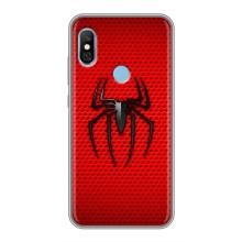 Чехол Супергерой Человека Паука на Xiaomi Redmi 6 pro – Паук марвел