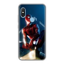 Чехол Супергерой Человека Паука на Xiaomi Redmi 6 pro – Паук на доме
