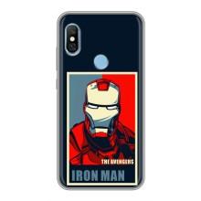 Чехол Супергерой Железный человек на Xiaomi Redmi 6 pro – Art Iron man