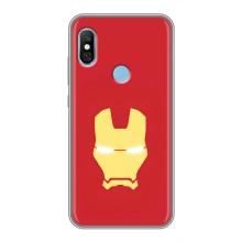 Чехол Супергерой Железный человек на Xiaomi Redmi 6 pro – Man