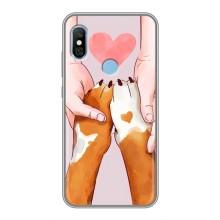 Чехол (ТПУ) Милые собачки для Xiaomi Redmi 6 pro – Любовь к собакам