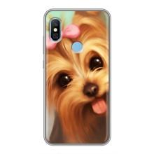 Чехол (ТПУ) Милые собачки для Xiaomi Redmi 6 pro – Йоршенский терьер