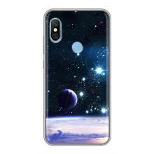 Чехол (ТПУ) с планетами на Xiaomi Redmi 6 pro – Космический вид
