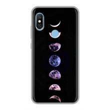 Чехол (ТПУ) с планетами на Xiaomi Redmi 6 pro – Плнеты