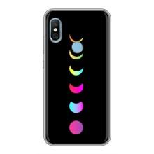 Чехол (ТПУ) с планетами на Xiaomi Redmi 6 pro – Полнолуние