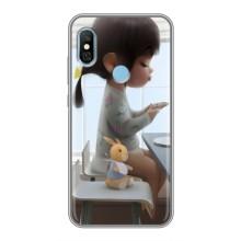 Девчачий Чехол для Xiaomi Redmi 6 pro – Девочка с игрушкой