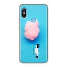 Девчачий Чехол для Xiaomi Redmi 6 pro – Девочка с тучкой