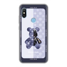 Крутые Чехлы Луи Виттон для Xiaomi Redmi 6 pro (AlphaPrint) (Медвежонок LV)