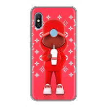 Крутые Чехлы Луи Виттон для Xiaomi Redmi 6 pro (AlphaPrint) (Модный стиль)