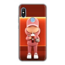 Крутые Чехлы Луи Виттон для Xiaomi Redmi 6 pro (AlphaPrint) (С Кофе)