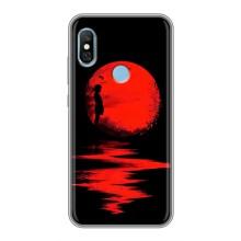 Літній Чохол на Xiaomi Redmi 6 pro – Червоний Захід сонця
