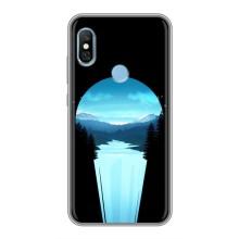 Літній Чохол на Xiaomi Redmi 6 pro – Синій Водоспад