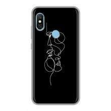 Силиконовые Чехлы Любимому человеку для Xiaomi Redmi 6 pro – Влюбленная пара