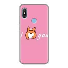 Силиконовые Чехлы Любимому человеку для Xiaomi Redmi 6 pro – Я тебя люблю