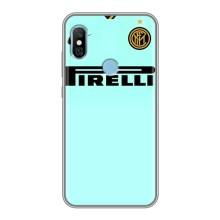 Силиконовые Чехлы принт Футбол на Xiaomi Redmi 6 pro – Inter