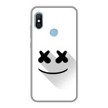 Силиконовые Чехлы (смешные стикеры) для Xiaomi Redmi 6 pro – Х-Х