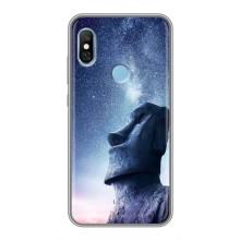 Силиконовые Чехлы (смешные стикеры) для Xiaomi Redmi 6 pro – Статуя