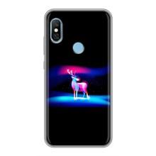 Силіконовий бампер з картинкою звірів для Xiaomi Redmi 6 pro – Яскравий олень