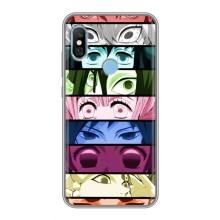 Силиконовые чехлы с глазами Anime для Редми 6 Про – Глаза Хашира
