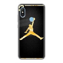 Силіконовый Чохол Nike Air Jordan на Редмі 6 Про (Джордан 23)