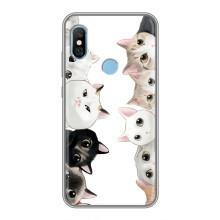 Силиконовый чехол с котиком для Xiaomi Redmi 6 pro – Коты
