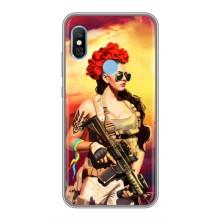 ЗСУ Чехлы (TPU) для Xiaomi Redmi 6 pro – Женщина солдат