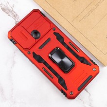 Ударопрочный чехол Camshield Army Ring для Xiaomi Redmi 9C / 10A – Красный
