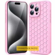 Чехол TPU Honeycomb для Xiaomi Redmi 9C – Розовый