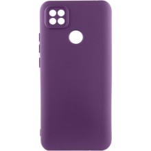 Чохол Silicone Cover Lakshmi Full Camera (AA) для Xiaomi Redmi 9C – Фіолетовий