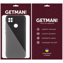 Чехол TPU GETMAN Liquid Silk Full Camera для Xiaomi Redmi 9C – Черный