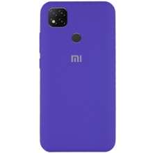 Чехол Silicone Cover Full Protective (AA) для Xiaomi Redmi 9C – Фиолетовый