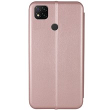 Шкіряний чохол-книжка Classy для Xiaomi Redmi 9C / 10A – Rose Gold