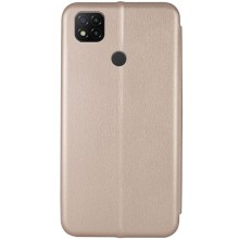 Шкіряний чохол-книжка Classy для Xiaomi Redmi 9C / 10A – Золотий