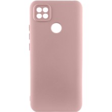 Чохол TPU GETMAN Liquid Silk Full Camera для Xiaomi Redmi 9C – Рожевий
