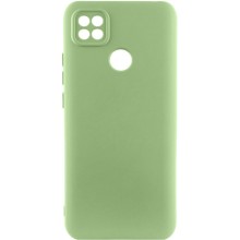 Чохол TPU GETMAN Liquid Silk Full Camera для Xiaomi Redmi 9C (Зелений)