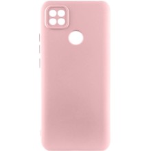 Чохол TPU GETMAN Liquid Silk Full Camera для Xiaomi Redmi 9C (Рожевий)