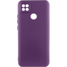 Чохол TPU GETMAN Liquid Silk Full Camera для Xiaomi Redmi 9C (Фіолетовий)
