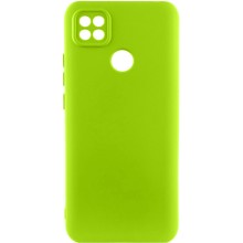 Чохол TPU GETMAN Liquid Silk Full Camera для Xiaomi Redmi 9C (Салатовий)